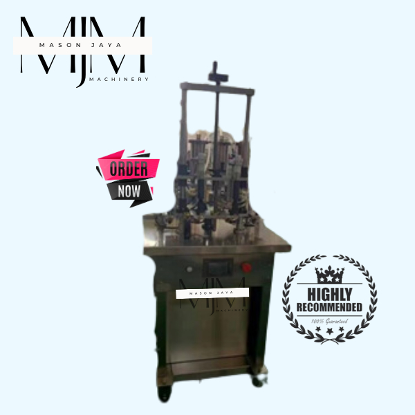 Mesin Filling Parfum 4 Head Manual Perfume Bottle Filling Machine