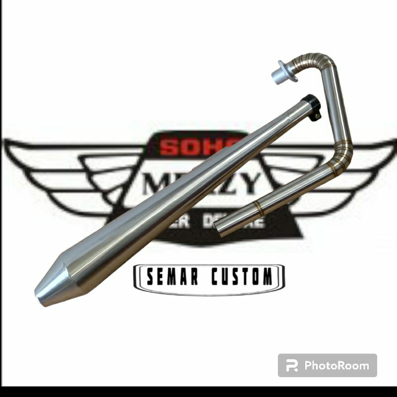 KNALPOT BINTER MERZY KZ200 CDI PLATINA