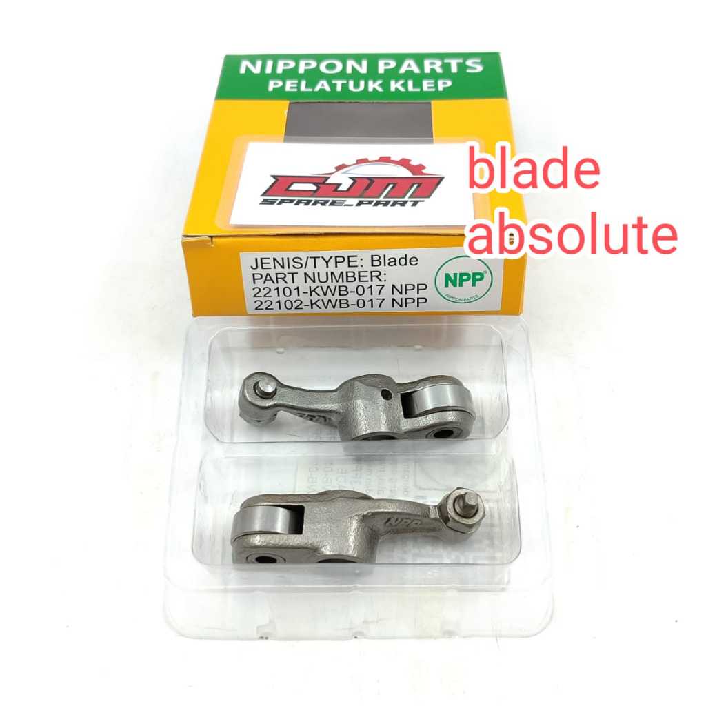 Platuk klep rocker arm kwb blade revo absolute original npp