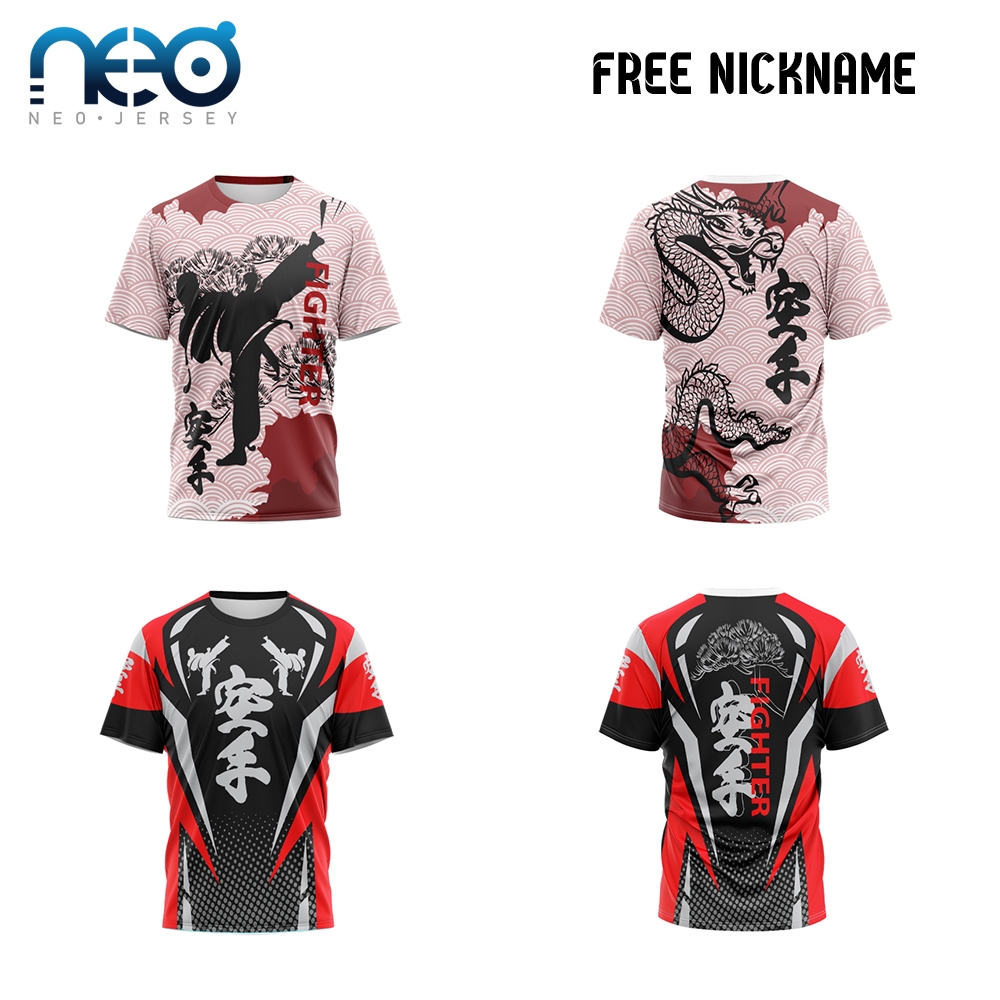 Jersey Karate | Kaos Jersey Karate Pria | Jersey Karate Custom | Kaos Karate | Karate Jersey
