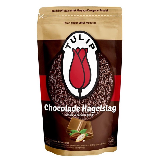 

[Produk PS54] Mesis Tulip Dark Kemasan Pouch 500gram clf7p