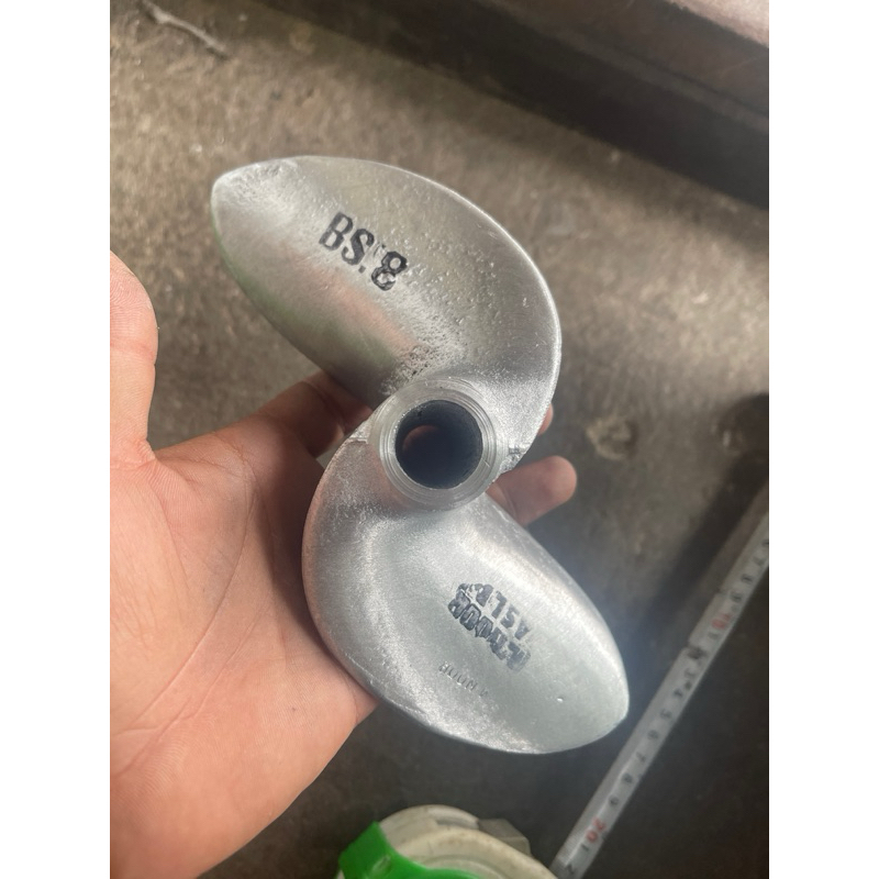 KIPAS PERAHU KETINTING BS8.mesin 8pk sampai 9pk.BALING BALING PERAHU.PROPELLER