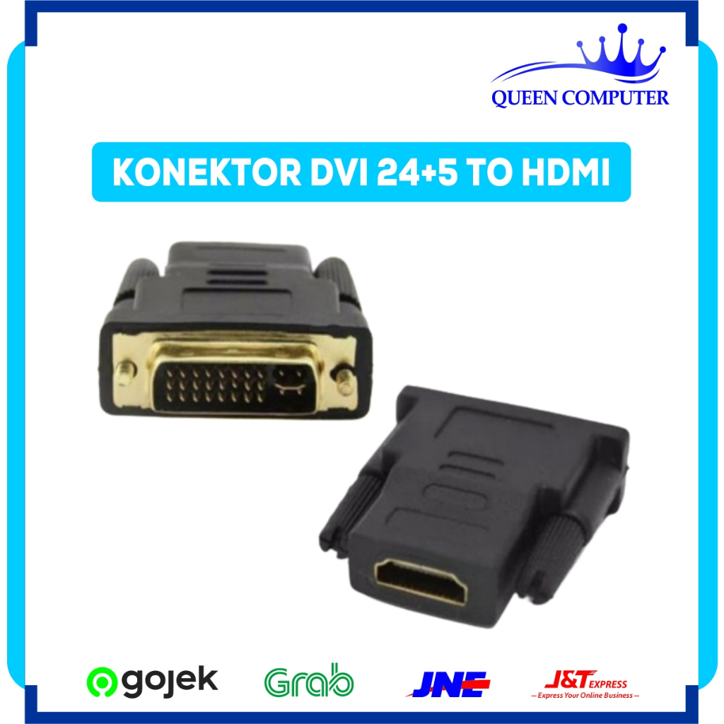 DVI TO HDMI 24+5 / DVI 24 + 5 KONEKTOR / CONNECTOR / CONVERTER