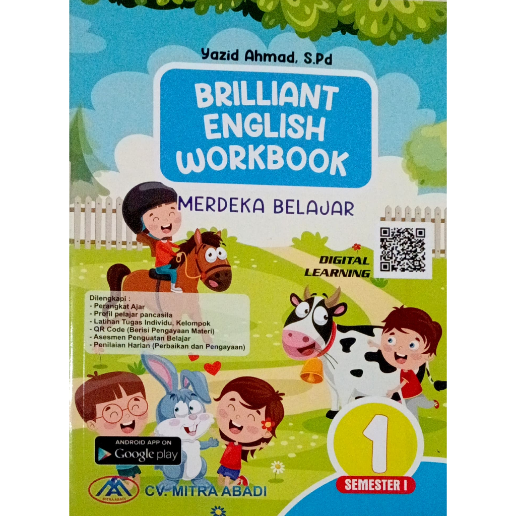 Brilliant English Workbook - Kelas 1 Semester 1