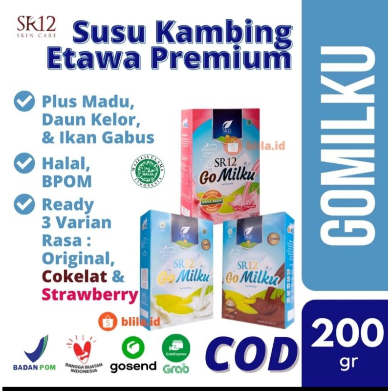

Susu Kambing Etawa Bubuk GOMILKU SR12