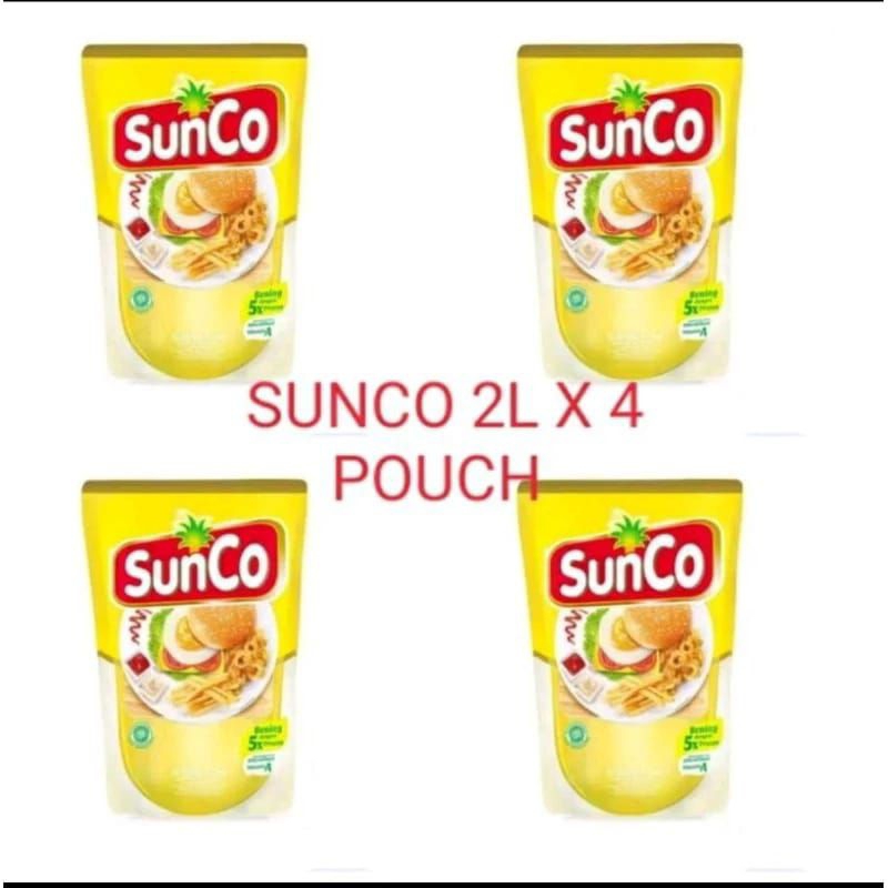 

JATIM MURAH . MINYAK SUNCO 2LITER X 4PCS