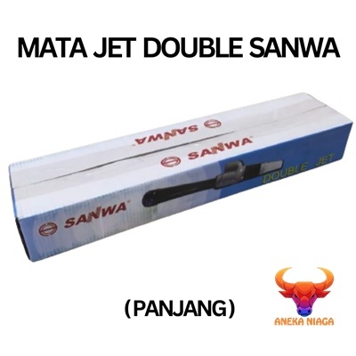Aneka - Mata Jet SANWA Model Apollo pompa air Jet pump pvc Double Jet Panjang  AN22