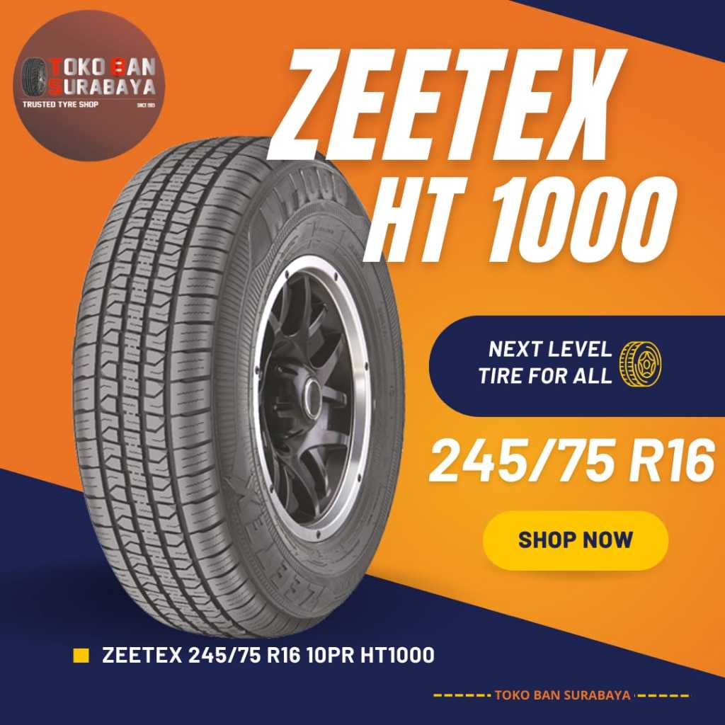 Zeetex 245/75 R16 245/75R16 245/75/16 24575 R16 24575R16 R16 R 16 HT1000 HT 1000