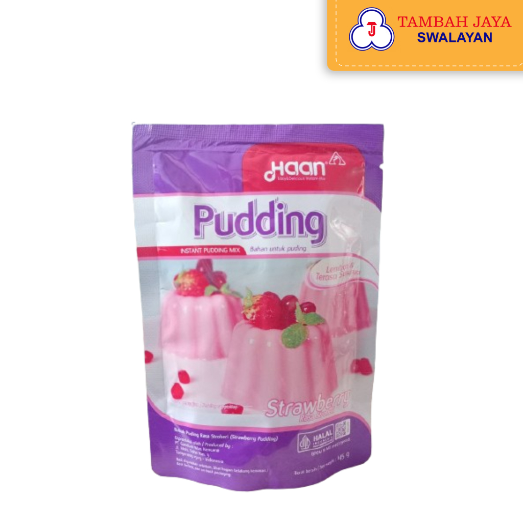 

Haan Instant Pudding Mix Strawberry 145gr