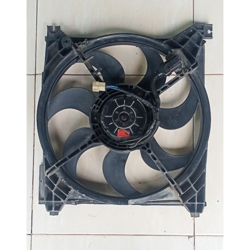 kipas radiator elektrik fan hyundai trajet original