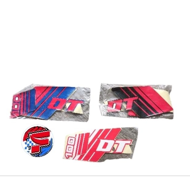 striping yamaha dt100 decal yamaha dt100 polet yamaha dt100