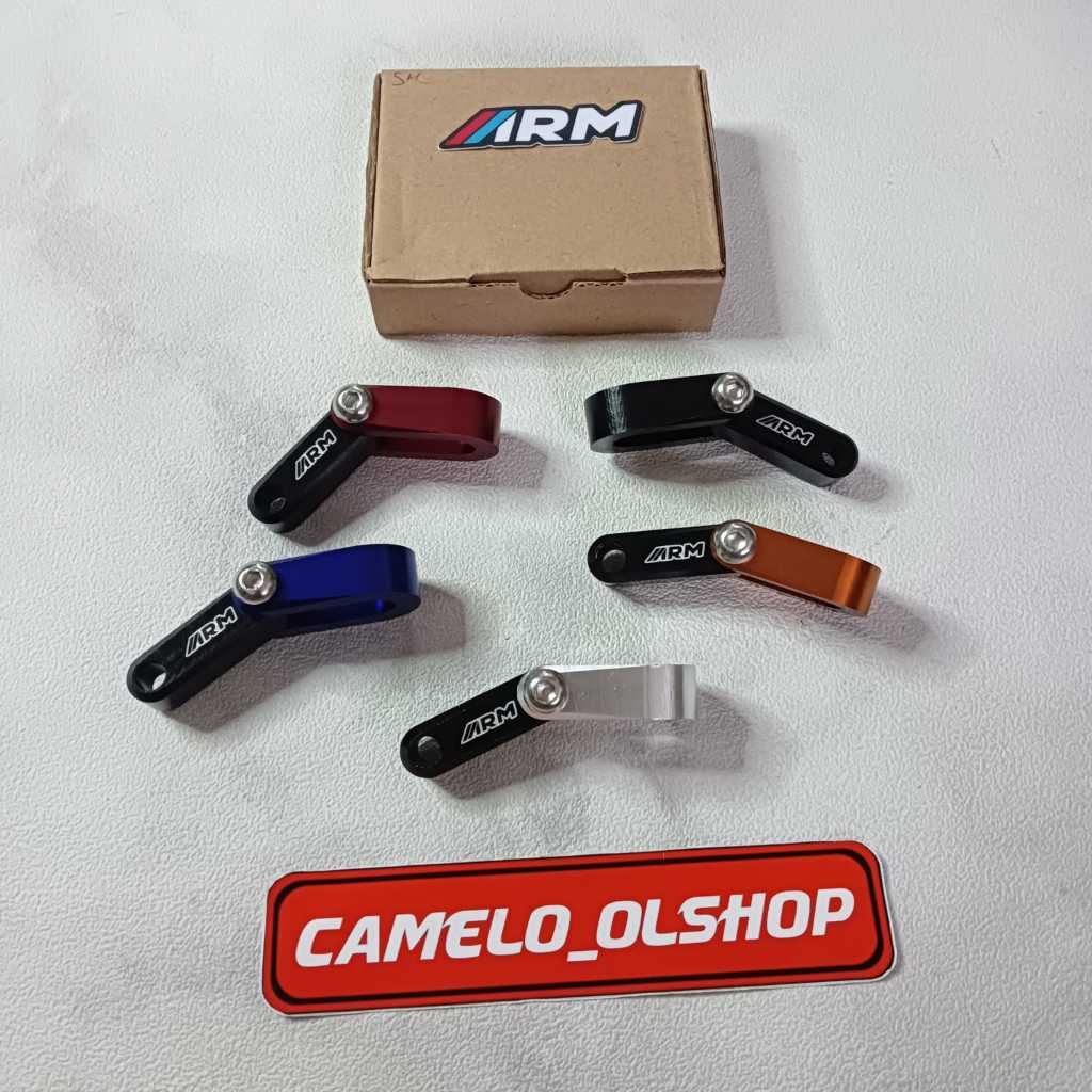 BRAKET SELANG REM ARM FULL CNC UNIVERSAL / BRAKET SELANG REM DEPAN / BRAKET SELANG REM ARM