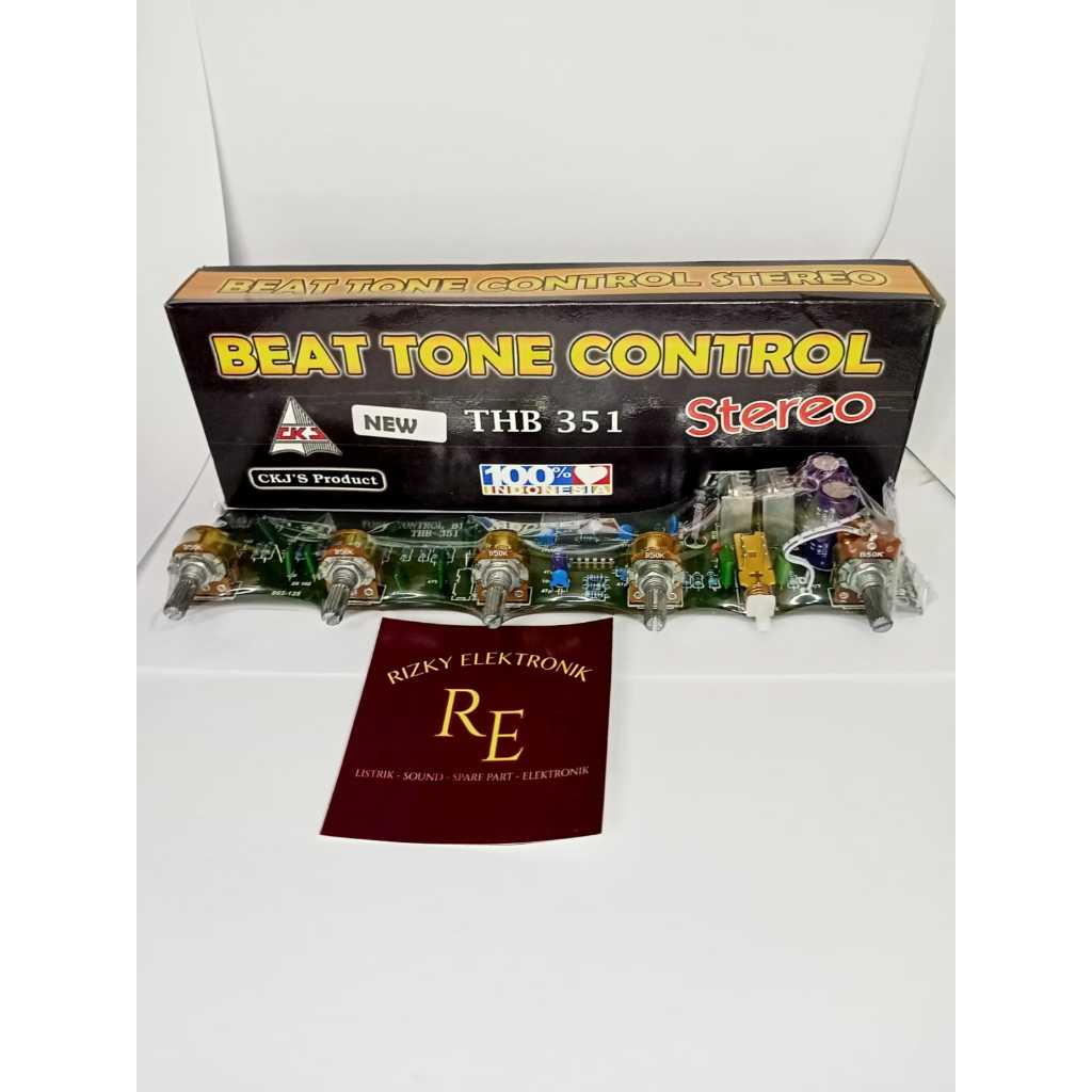 beat tone control stereo thb 351 merk ckj