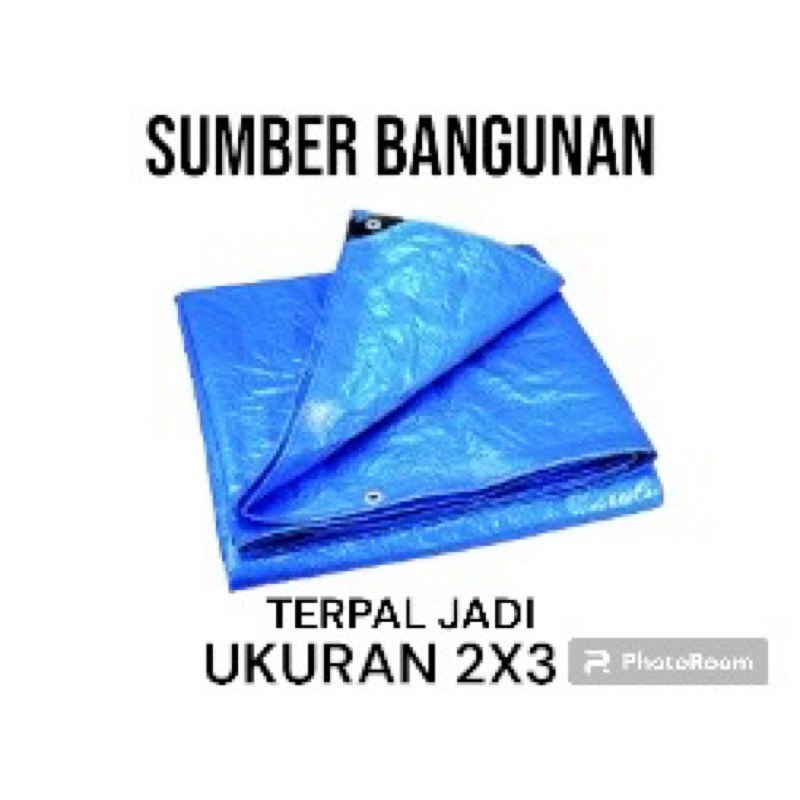 TERPAL A3 (2X3) / TERPAL JADI 2X3 / TERPAL PLASTIK MURAH (2X3) / TERPAL BIRU