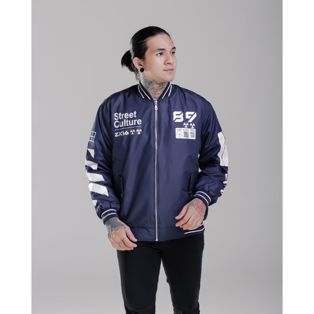 Jaket Pria Varsity BGSR Premium