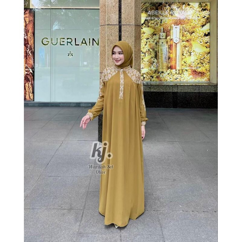Gamis Wardah set gamis pesta ori khadijah volume 2
