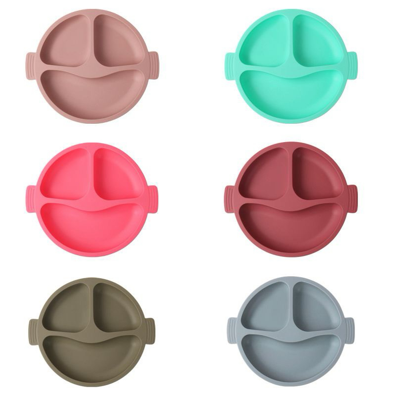 PIRING SILIKON BAYI / SUCTION / NON SUCTION / SILICONE BABY PLATE