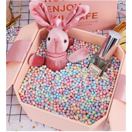 Styrofoam butir warna warni foam slime / STEREFOAM/STYROFOAM SALJU /styrofoam butiran mix warna