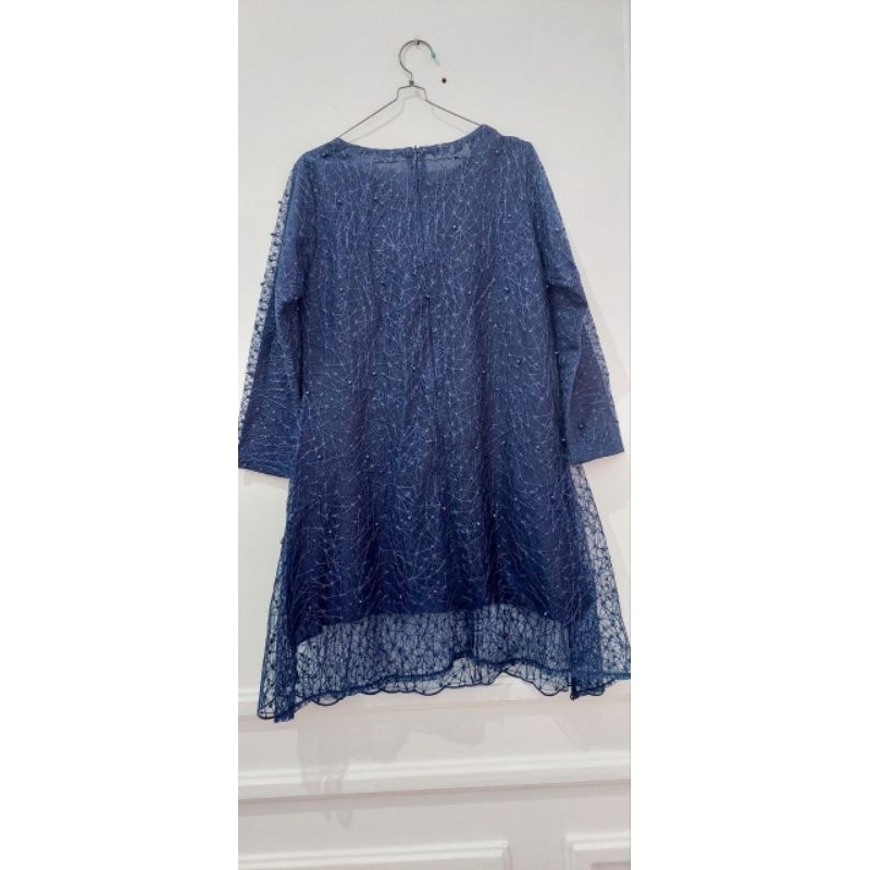 Preloved Kebaya Modern Navy