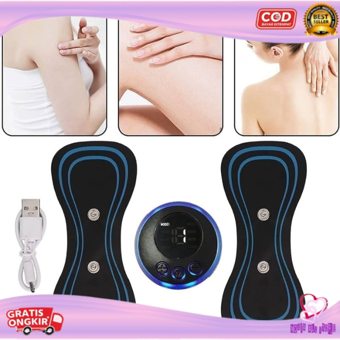 Alat Pijat Punggung  Alat Pijat Leher Elektrik Alat Terapi Pinggang Akupunktur Pengisian Meningkatka