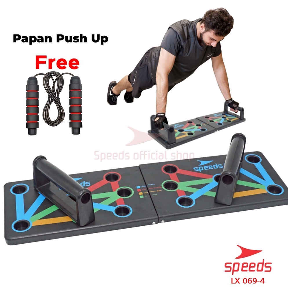 [COD 7L80] SPEEDS Push Up Stand Push Up Board Alat Bantu Push Up Push Up Handles Fitness Olahraga 06