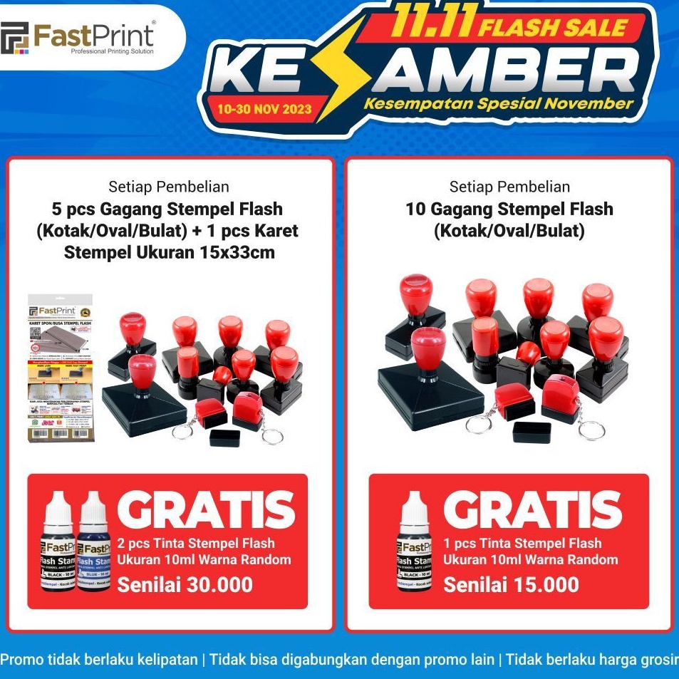 

✱Best Karet Spon/Busa Stempel Flash Warna 15 x 33 CM F90 ➠