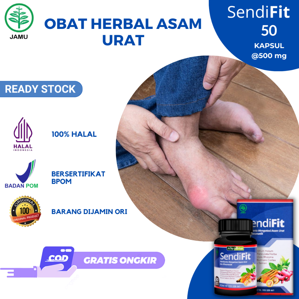 Obat Asam Urat Rematik Nyeri Sendi Kaki Bengkak Nyeri Pergelangan Tangan Kaki Lutut Siku Radang Send