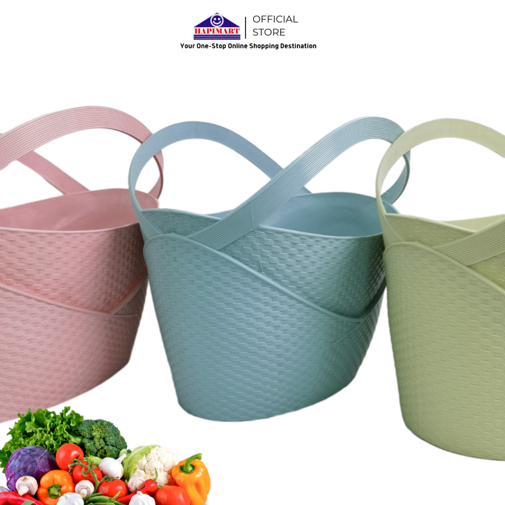 Keranjang Belanja Model Tas/Keranjang Pakaian/Keranjang Multifungsi/Tas Belanja Dengan Pegangan