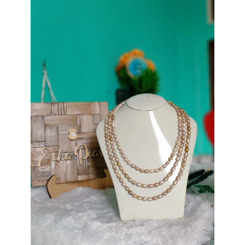 Kalung Mutiara Barok Air Tawar