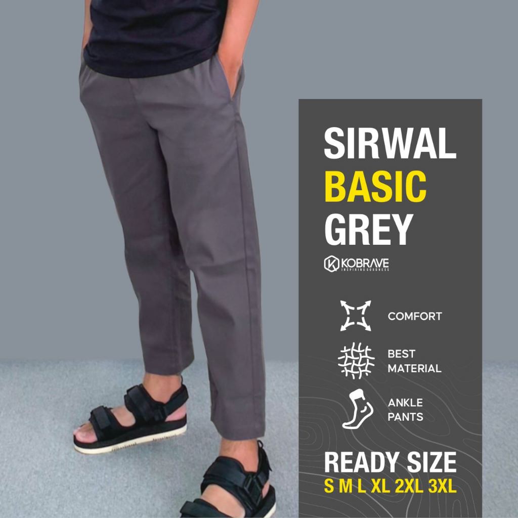 Celana Sirwal Cingkrang Pria Dewasa - KOBRAVE