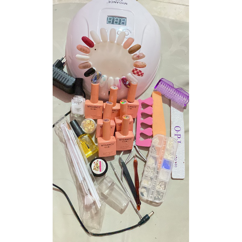 PAKET ALAT NAIL ART LENGKAP MY DANCE