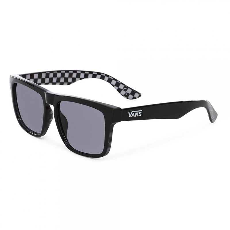 Sunglasses Kacamata Vans Squared Off Black Checkerboard