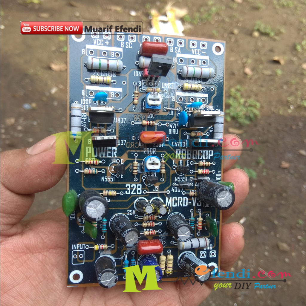 KIT DRIVER POWER AMPLIFIER MCRD V3 328