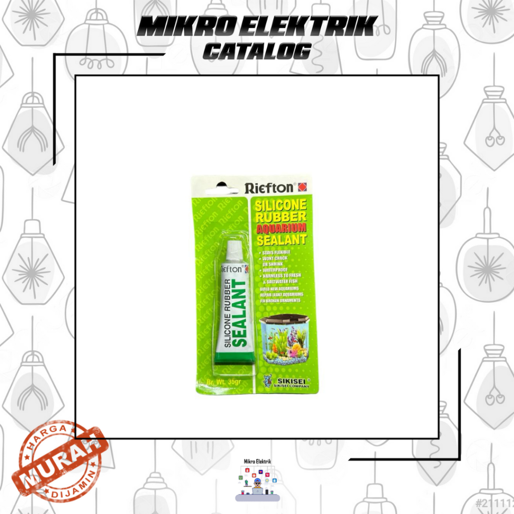 

Lem Nikko Silicon Sealant Kecil 30Gr - Lem Kaca & Akuarium