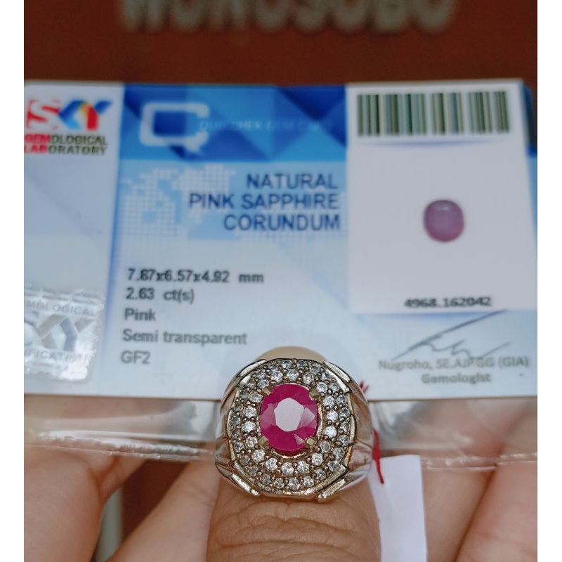 pink sapphire memo