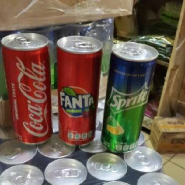 

T3rkini Fanta/cola/sprite KALENG 250 ML Langsung Beli Gan