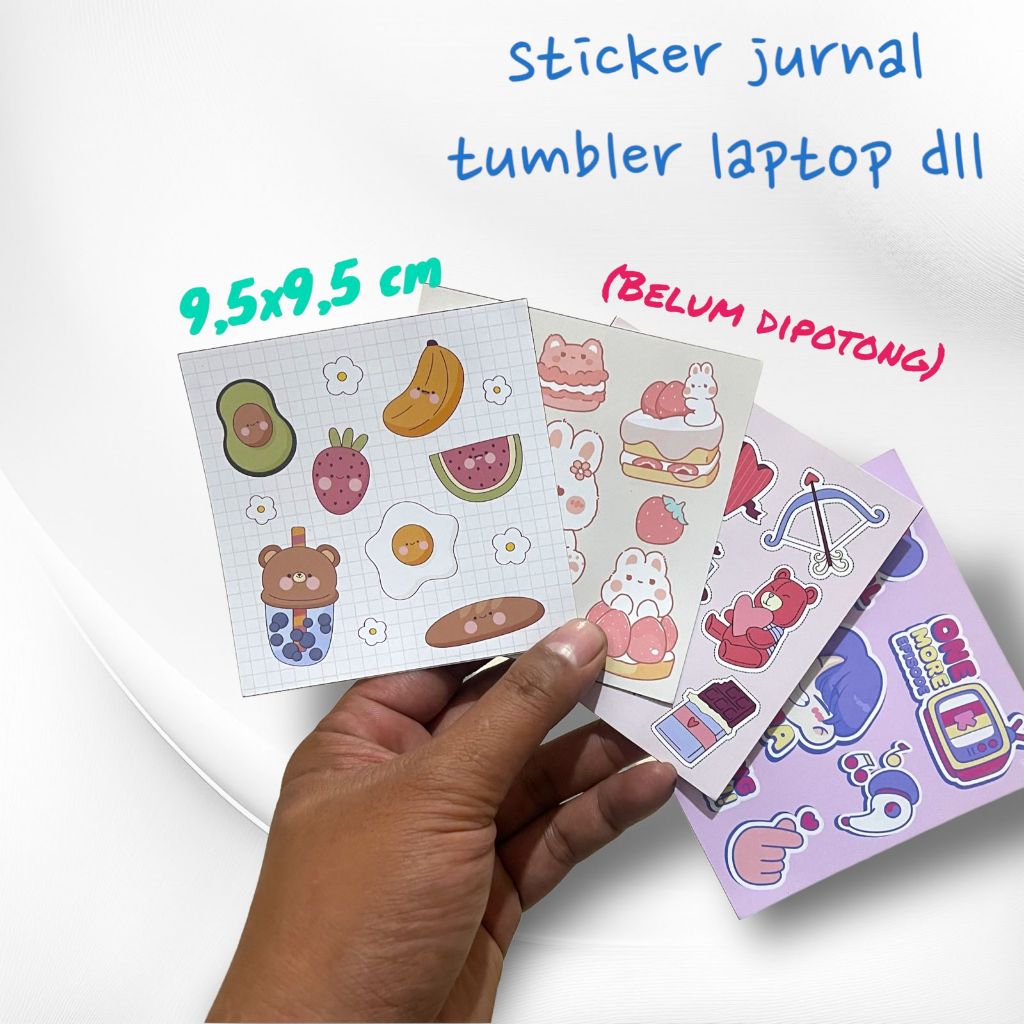 

Sticker Stiker Aesthetic Sticker Deco Stiker Laptop Pack Hp dll