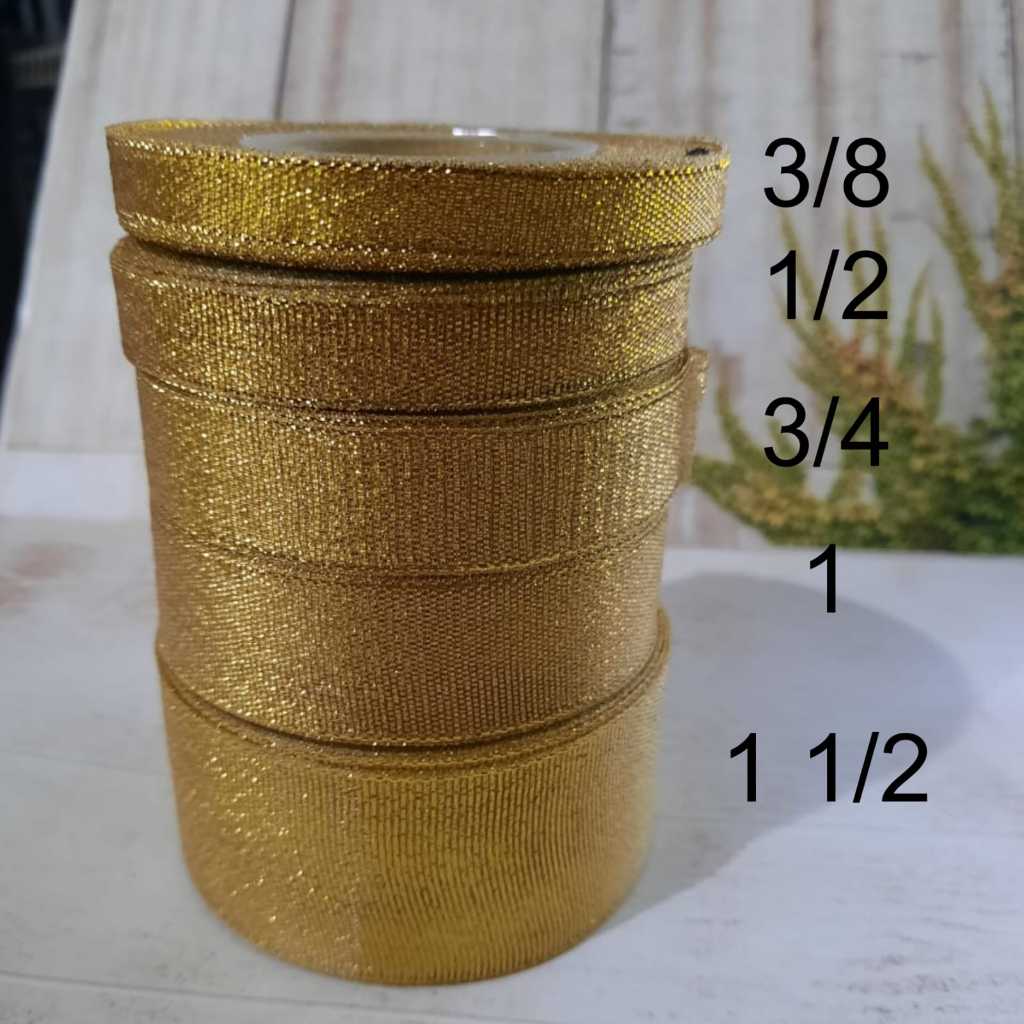 

Pita Emas Pita Glitter Emas Gold Ribbon Pita Gliter Mas Kado Souvenir