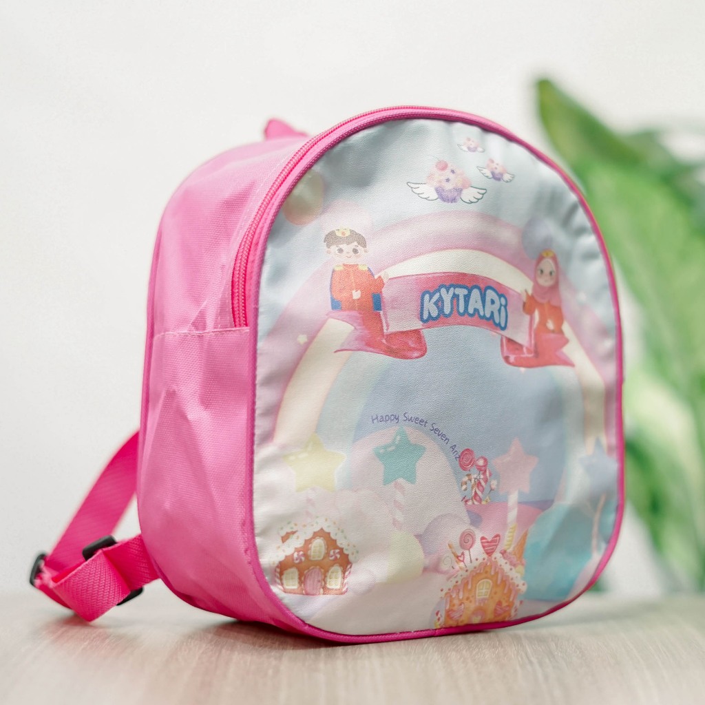 

BEST SELLER Tas Ulang Tahun Anak Goodie Bag Resleting telur Polyester Tas Ultah Foto Sendiri Souvenir Hampers Birthday