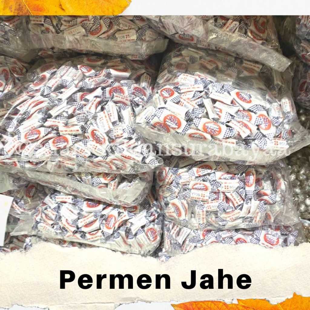

Permen Jahe 1 BALL ( 2KG )/ Snack Kiloan Murah/ Mak E Dor