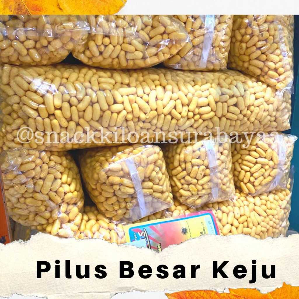 

Pilus Besar 1 BALL ( 1,7KG )/ Snack Kiloan Murah/ Mak E Dor