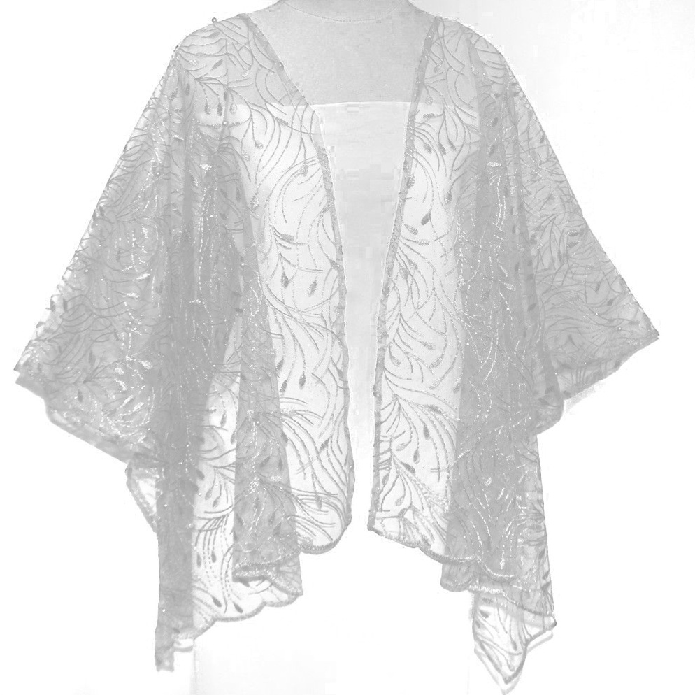 99 OUTER ROMPI BRUKAT TILE MUTIARA/ CAPE MUSLIM/ BAJU LUARAN MUSLIM wygkb