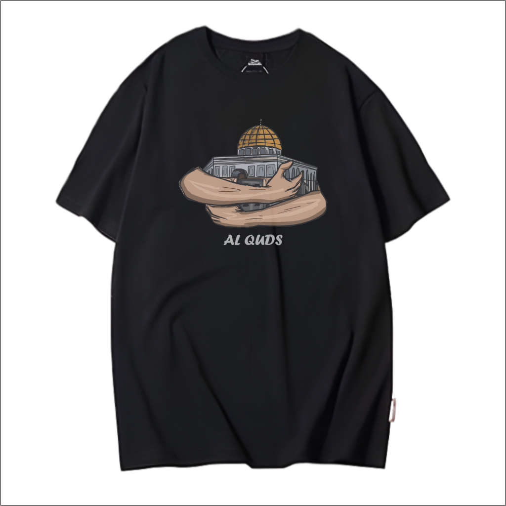 T-Shirt Kaos Islami Al Quds #1 Kaos Premium Quality