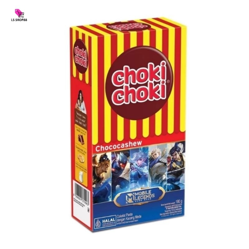 

Choki Choki Chococashew 20 x 9gr