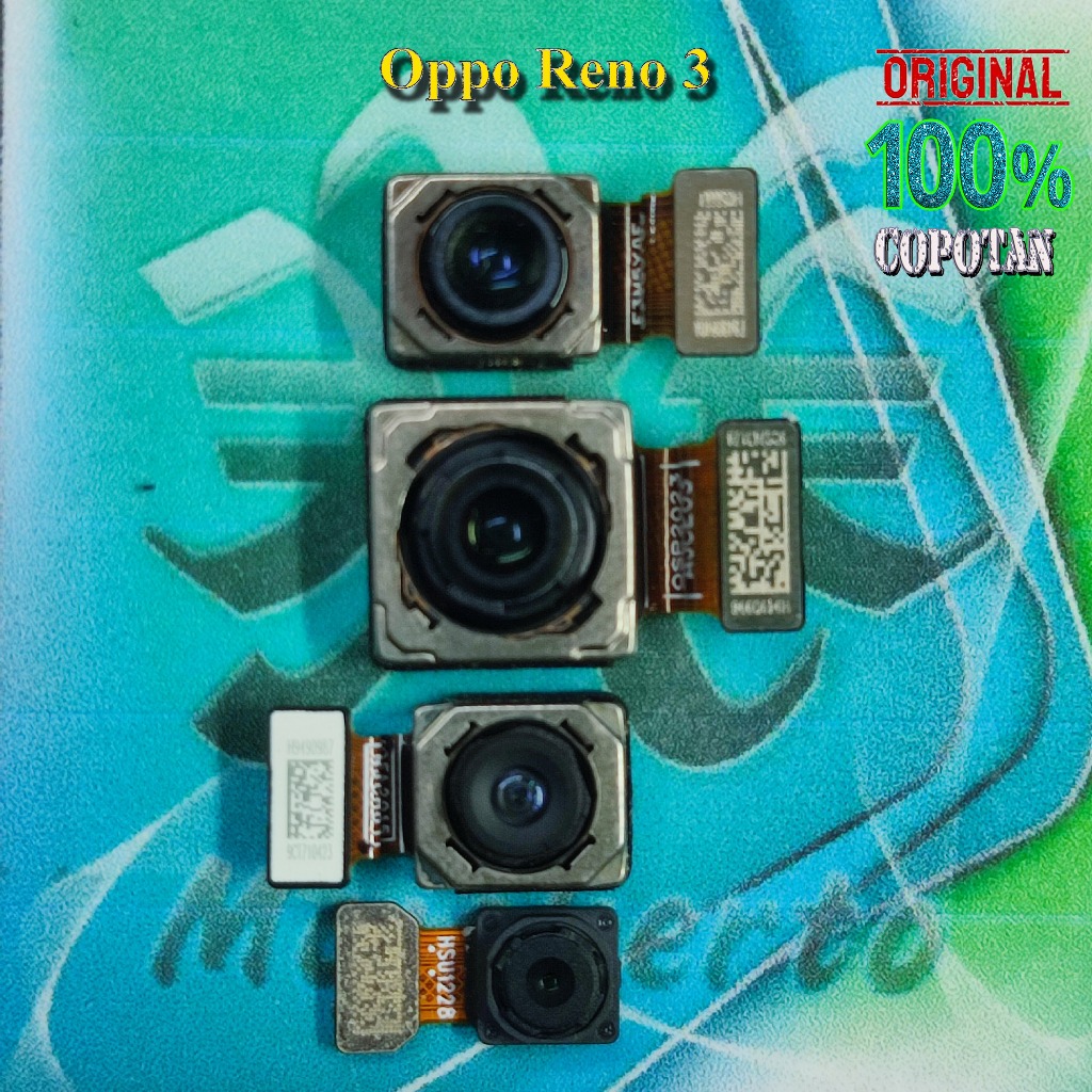 Oppo Reno 3 (2020) Modul kamera belakang / rear camera BIG original copotan | eXe Comp