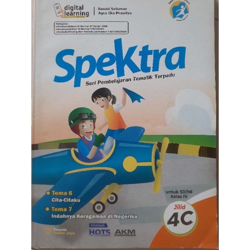 Buku LKS Spektra hots akm 4c tema 6 & 7