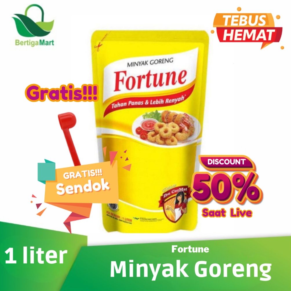 

[♚I86(] Minyak goreng Fortune 1 Liter Product Termurah