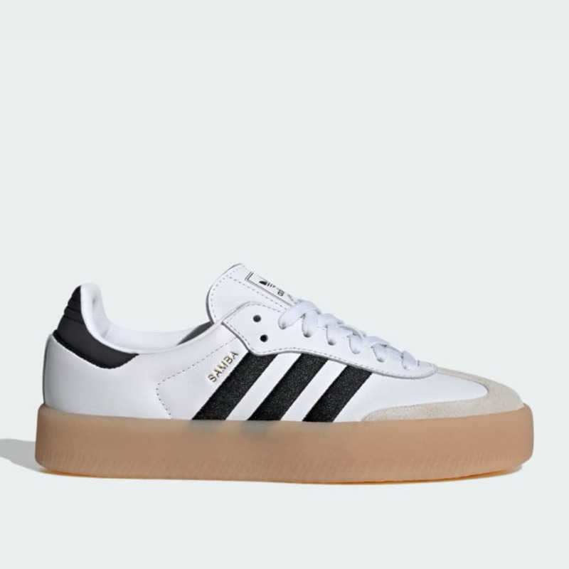 ADIDAS SAMBAROSE WHITE BLACK~ ORIGINAL RESMI ADIDAS