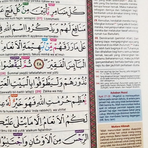 Big Sale.. Alquran Besar Al Karim Terjemah Tajwid A4, Al Quran Besar, Quran Terjemah, Al Quran Terje