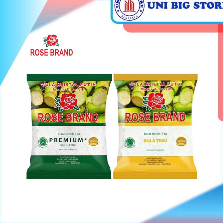 

[KODE PNI7D] (JATIM) GULA ROSEBRAND 1kg random warna
